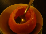 zmrzlina v pomeranči